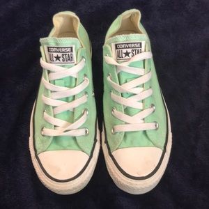 Mint, Low-Top Converse